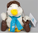 Recalled 6" Aflac Plush Promotional One Day Pay Duck